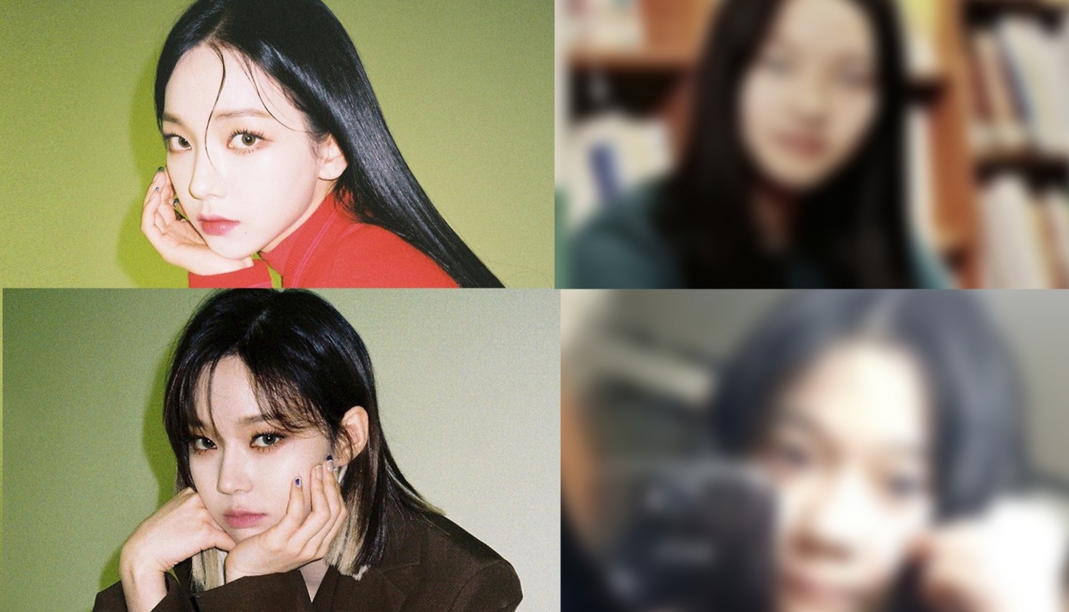 Aespa Winter And Karina Pre Debut Photos Draw Mixed Reactions Plastic Surgery Allegations Arise