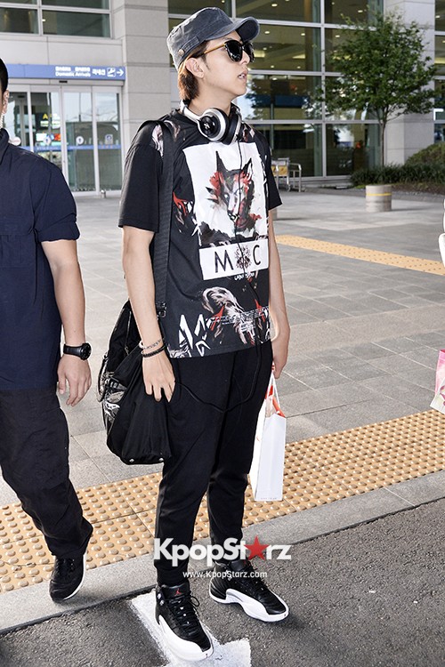 CNBLUE Casual Fashion on Way Home from First Solo Concert in Ghuangzhou ...