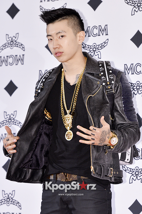 Jay Park, Sung Hoon Poses at '2014 MCM, S/S Collection' Event - Nov 26 ...