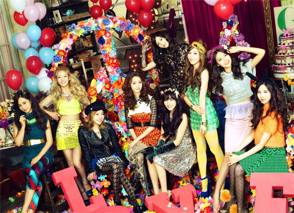 Girls Generation(SNSD) 3rd Japanese Studio Album 'Love & Peace' Concept ...