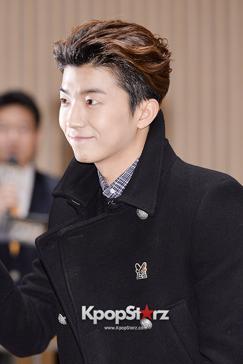 2PM's Woo Young Attended SBS Gayo Daejun 2013 Press Conference - Dec 18