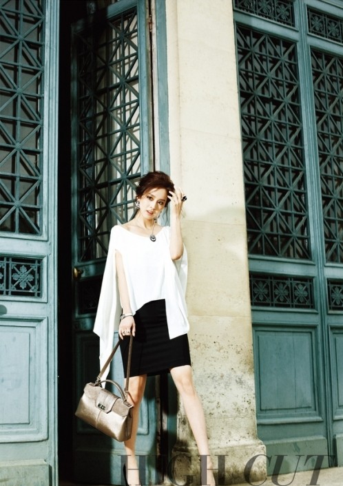Kim Tae-hee's 'High Cut' Fashion Magazine Shoot | KpopStarz