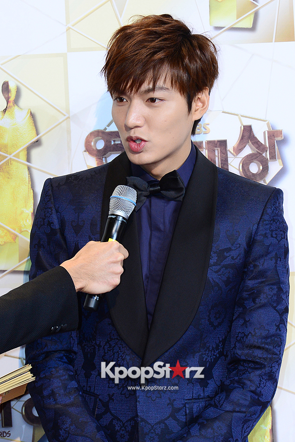 Lee Min Ho at SBS Entertainment Awards 2013 Red Carpet - Dec 31, 2013 ...