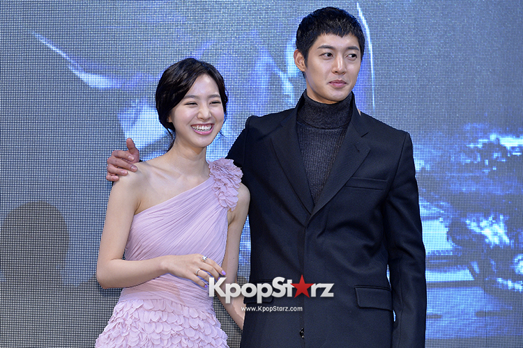 Kim Hyun Joong Lim Soo Hyang And Jin Se Yeon At The Press Conference Of New Drama Inspiring