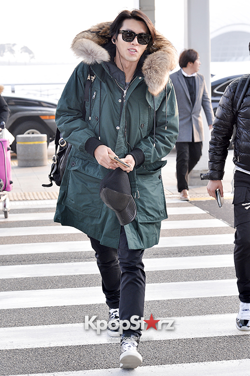 Hyun Bin at Incheon Internation Airport Heading to New Zealand - Jan 21