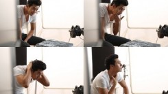 hyun bin the body shop commercial filming