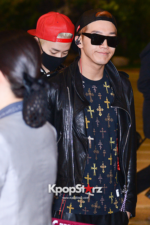 2PM's Jun.K and Junho at Gimpo Airport Heading to Japan - April 15 ...