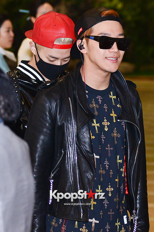 2PM's Jun.K and Junho at Gimpo Airport Heading to Japan - April 15 ...