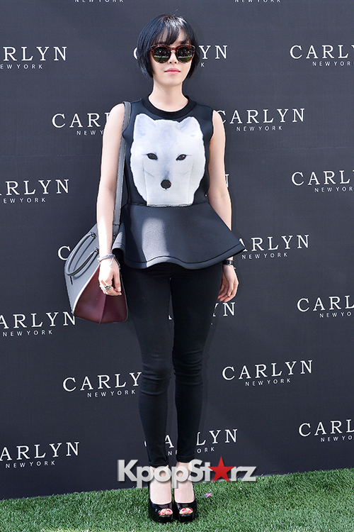 Gain, Han Geuru, Park Sieun Attend 'CARLYN' Launching ...