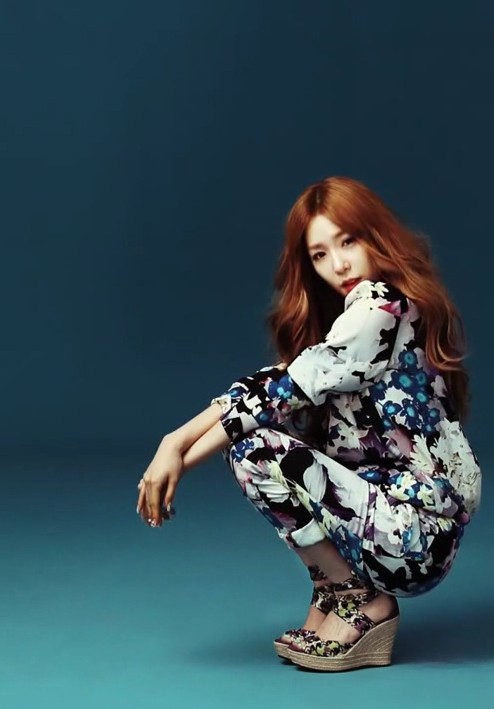 Snsds Taeyeon Tiffany Pose For High Cut Magazine Photos Kpopstarz