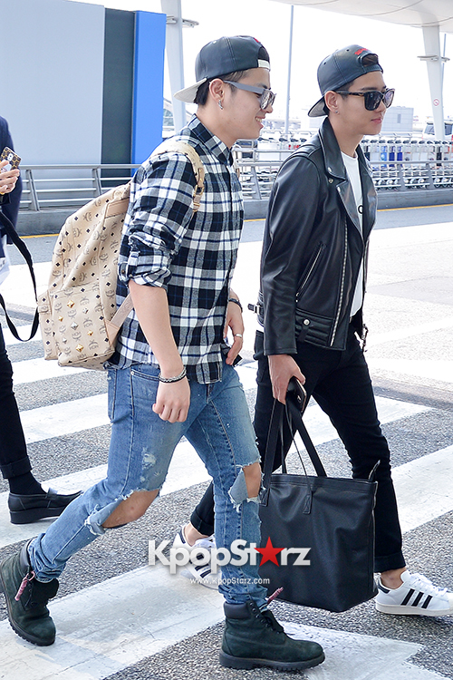 BlockB at Incheon Airport heading to Russia for Fan meeting Showcase ...