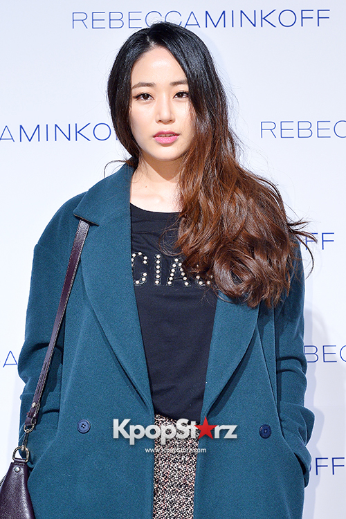 Kim Hyo Jin, Seo In Young and Oh Yeon Seo at the Rebecca Minkoff 2015 S ...