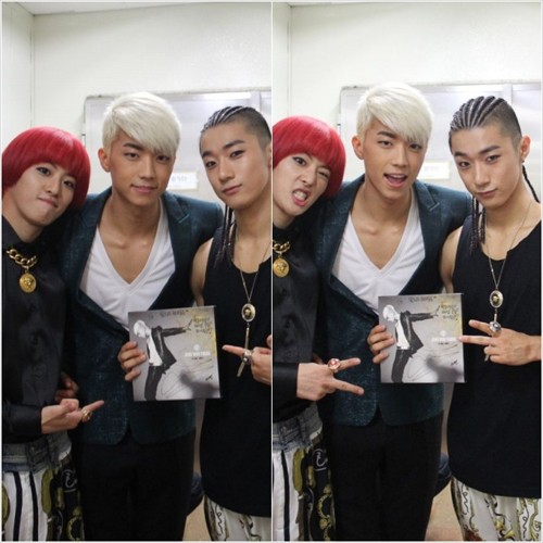 Big Star FeelDog and Baram Reveal A Photo Taken With 2PM Wooyoung ...