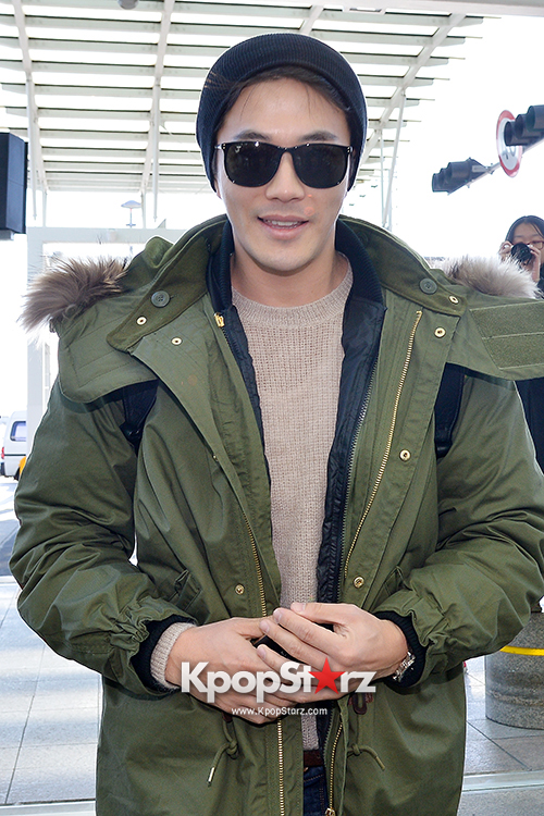 Kwon Sang Woo, Song Seung Hun, Lee Dong Wook at Incheon International