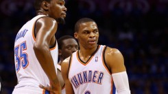 Kevin Durant and Russell Westbrook