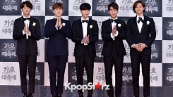 B1A4 at 2014 KBS Gayo Daechukje Red Carpet 