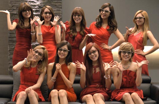Girls Generations Snsd Behind The Scenes Cuts From Lg Cinema 3d Smart Tv Commercial