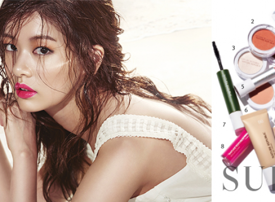 Korean Actress Jung So Min Sure Magazine July 2015 Photoshoot Makeup