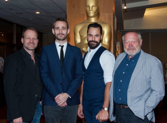 Kim Magnusson, Anders Walter, Casper Crump and Tivi Magnusson attend the 86th Annual Academy Awards Oscar Week Celebrates Animated And Live Action Shorts