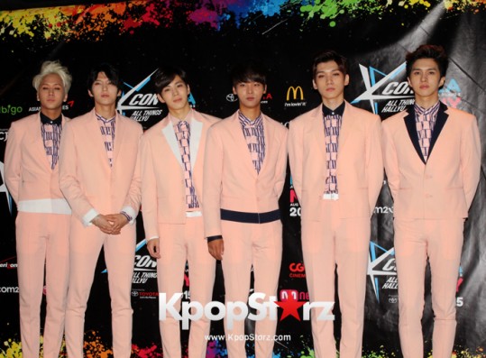 VIXX At KCON NY Red Carpet - August 8th, 2015 [PHOTOS]