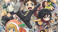 Attack on Titan Junior High key art