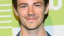 Grant Gustin on May 14, 2015 at the CW Network's New York 2015 Upfront Presentation