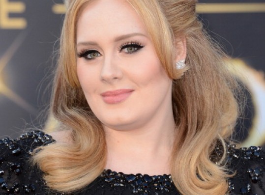 Adele at the 85th Annual Academy Awards.