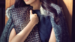 Korean actress Kim Sa Rang Marie Claire Magazine November 2015 Photoshoot fashion