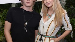 Cody Simpson and Gigi Hadid at a 2015 Coachella party.