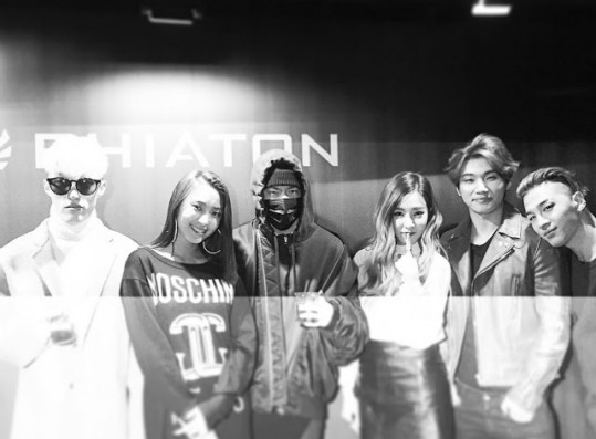 Girls' Generation's Tiffany Shares Picture With SISTAR and Big Bang Members