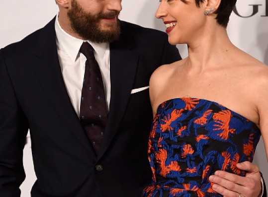 Jamie Dornan and Amelia Warner at the 