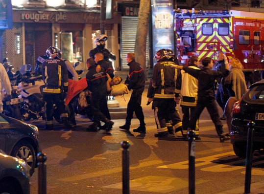 Paris terror attacks aftermath.