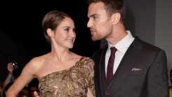 Shailene Woodley and Theo James at the 