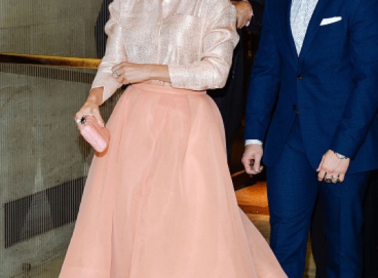 Jennifer Lopez and Casper Smart at a UN Foundation Gala.