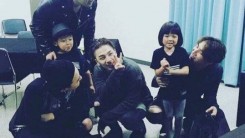 Choo Sarang with Big Bang members 