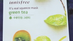 INNISFREE It's Real Squeeze Mask, Green Tea