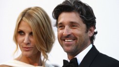 Jillian Fink and Patrick Dempsey at the 2011 amfAR Cinema Against AIDS event.