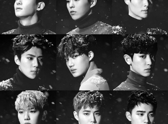 EXO 'Sing For You' Black and White