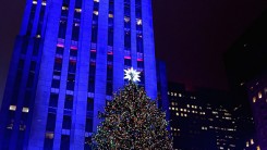 Rockefeller tree lighting last Dec. 2.