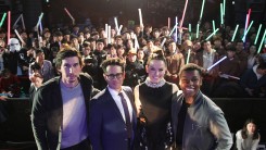 'Star Wars: The Force Awakens' Fan Event In Seoul (John  Boyega, Daisy Ridley, Adam Driver, J.J. Abrams)