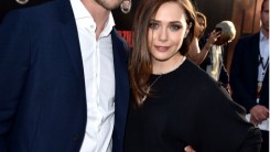 Boyd Holbrook and Elizabeth Olsen at the 