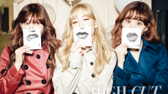 TaeTiSeo Tiffany Taeyeon Seohyun High Cut. Vol. 164 Magazine 2015 Photos