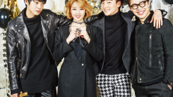 Roy Kim, Jung Joon Young, Hong Dae Kwang and Park Bo Ram InStyle Magazine December 2015 photos 