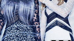 2NE1 CL sister Harin W Korea Magazine January 2016 photos