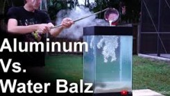 aluminum vs water balz