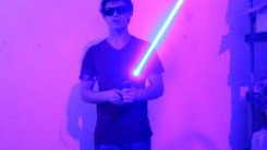 homemade lightsaber