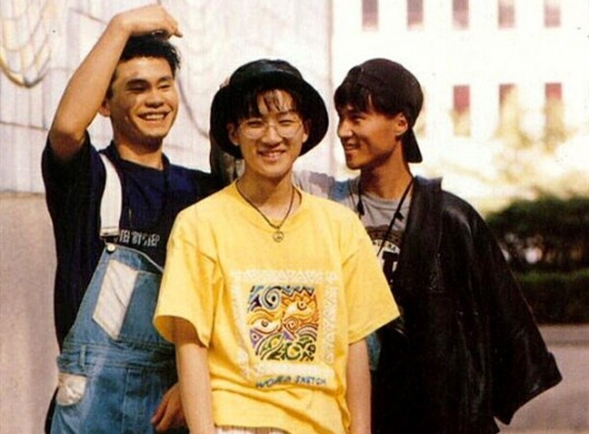 Korea's first rap stars, Seo Taiji and Boys.