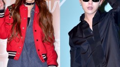 2NE1's Sandara and Big Bang's G-Dragon 