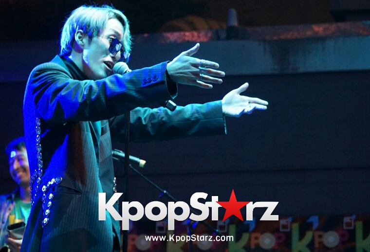 ZION.T & THE SESSION At Kpop Night Out SXSW 2016 In Austin, TX March