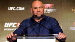 HONG KONG - JUNE 24: Dana White, President UFC during the Macao UFC Fight Night Press Conference at the Four Season Hotel on June 24, 2014 in Hong Kong, Hong Kong.